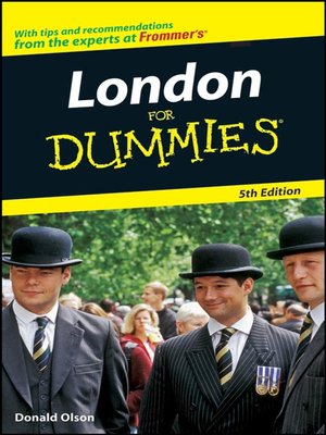 cover image of London For Dummies
